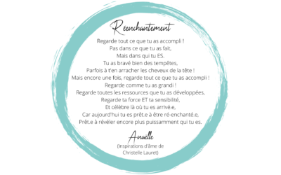 La Voix d’Anaëlle #4 – Réenchantement